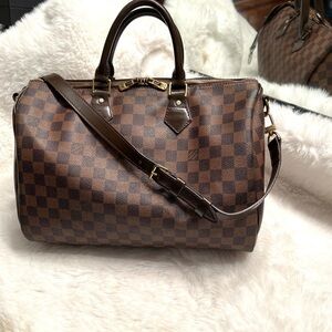 Louis Vuitton speedy 35 Bandoliere